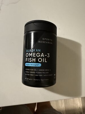 Sports Research Omega-3 1040 mg Fish Oil 1250 mg product packaging