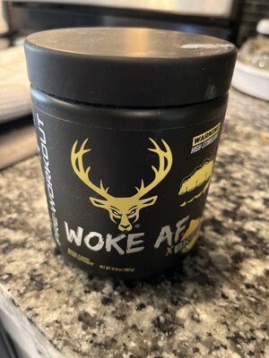 DAS Labs Woke AFx BKFC BareKnuckle Punch Lemonade Flavor source label used in the packaging illustration