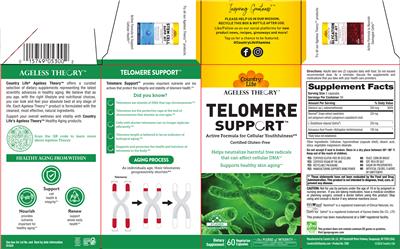 Country Life Ageless Theory Telomere Support product packaging