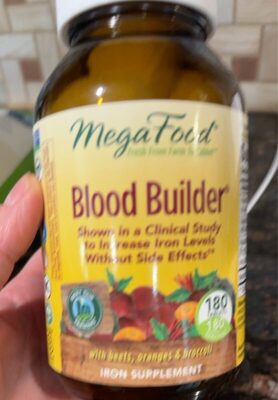 MegaFood Blood Builder product packaging