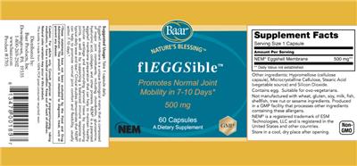 Baar Nature's Blessing flEGGSible source label used in the packaging illustration