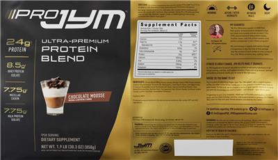 JYM Supplement Science Pro JYM Chocolate Mousse product packaging