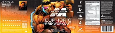 MuscleTech EUPHORiQ Pre-Workout Boogieman Punch source label used in the packaging illustration