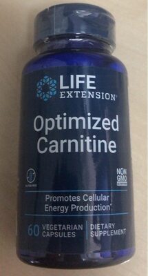 Life Extension Optimized Carnitine product packaging