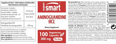 SuperSmart Aminoguanidine HCl 300 mg product packaging