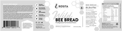 Rosita Wild Bee Bread product packaging