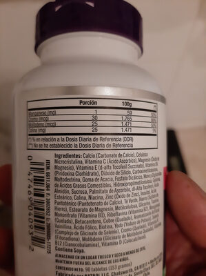 Natrol 5-HTP 100 mg source label used in the packaging illustration