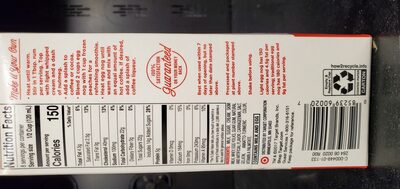 Dymatize ISO100 Hydrolyzed Dunkin' Mocha Latte source label used in the packaging illustration