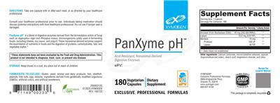 XYMOGEN PanXyme pH product packaging