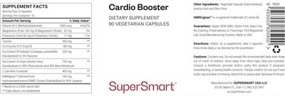 SuperSmart Cardio Booster product packaging