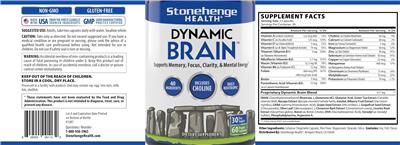 Stonehenge Health Dynamic Brain product packaging