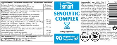 SuperSmart Senolytic Complex product packaging