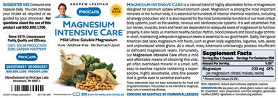 ProCaps Magnesium Intensive Care product packaging