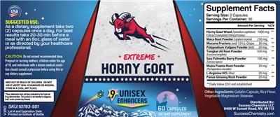 Success Chemistry Extreme Horny Goat product packaging