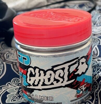 GHOST Gamer Faze Pop source label used in the packaging illustration