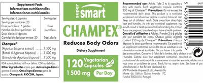 SuperSmart Champex 1500 mg product packaging