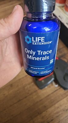 Life Extension Only Trace Minerals product packaging