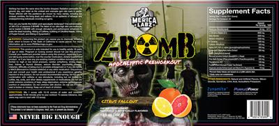 'Merica Z-Bomb Citrus Fallout source label used in the packaging illustration