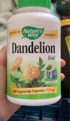 Nature's Way Dandelion Root 1575 mg product packaging