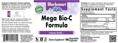 Bluebonnet Mega Bio-C Formula product packaging