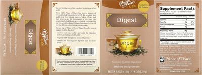 Prince Of Peace Digest product packaging