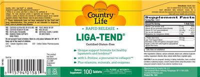 Country Life Liga-Tend product packaging