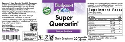 Bluebonnet Super Quercetin product packaging
