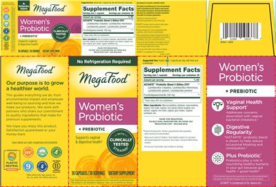MegaFood Women's Probiotic + Prebiotic product packaging