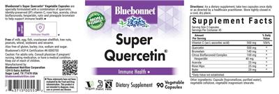 Bluebonnet Super Quercetin product packaging