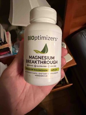 BiOptimizers Magnesium Breakthrough source label used in the packaging illustration