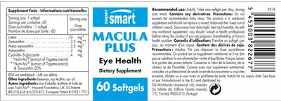 SuperSmart Macula Plus product packaging