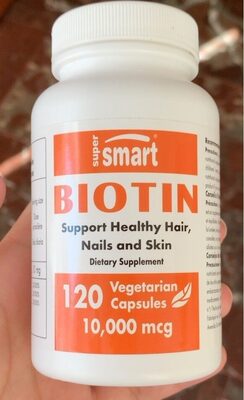 SuperSmart Biotin product packaging