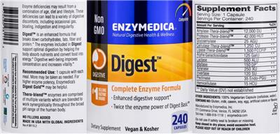 Enzymedica Digest product packaging
