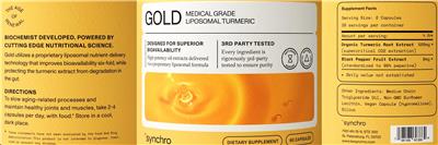 Synchro Gold source label used in the packaging illustration