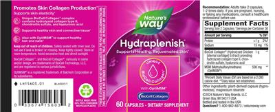 Nature's Way Hydraplenish with OptiMSM product packaging