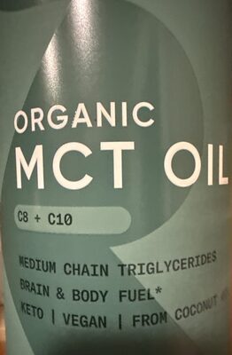 SR Sports Research Organic MCT Oil Unflavored source label used in the packaging illustration