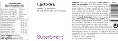SuperSmart Lactoxira product packaging