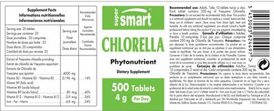 SuperSmart Chlorella 4 g product packaging