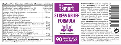 SuperSmart Stress Relief Formula product packaging