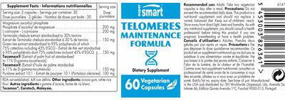 SuperSmart Telomeres Maintenance Formula product packaging