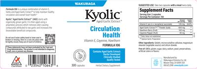 Kyolic Kyolic Formula 106 product packaging