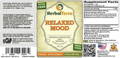 Herbal Terra Relaxed Mood product packaging