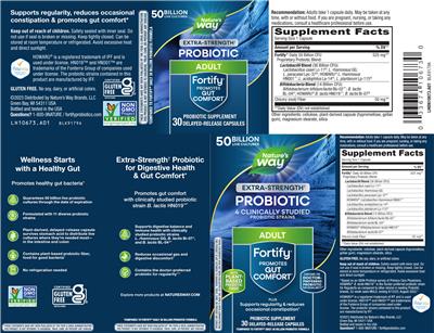 Nature's Way Fortify Adult Probiotic 50 Billion Extra-Strength product packaging