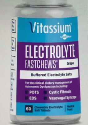 Vitassium by SaltStick Vitassium by SaltStick Electrolyte Fastchews Grape product packaging