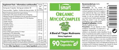 SuperSmart Organic MycoComplex product packaging