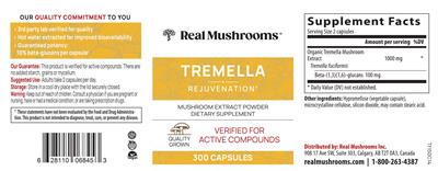 Real Mushrooms Tremella product packaging