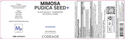 Codeage Mimosa Pudica Seed+ product packaging