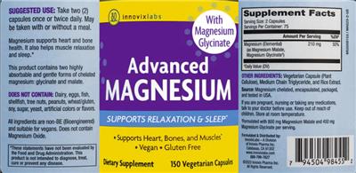 InnovixLabs Advanced Magnesium product packaging