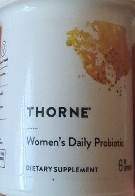 Thorne Women's Daily Probiotic product packaging