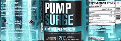 Jacked Factory PumpSurge Watermelon source label used in the packaging illustration
